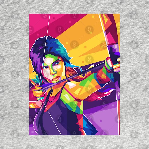 Popart Lara Croft by Alanside